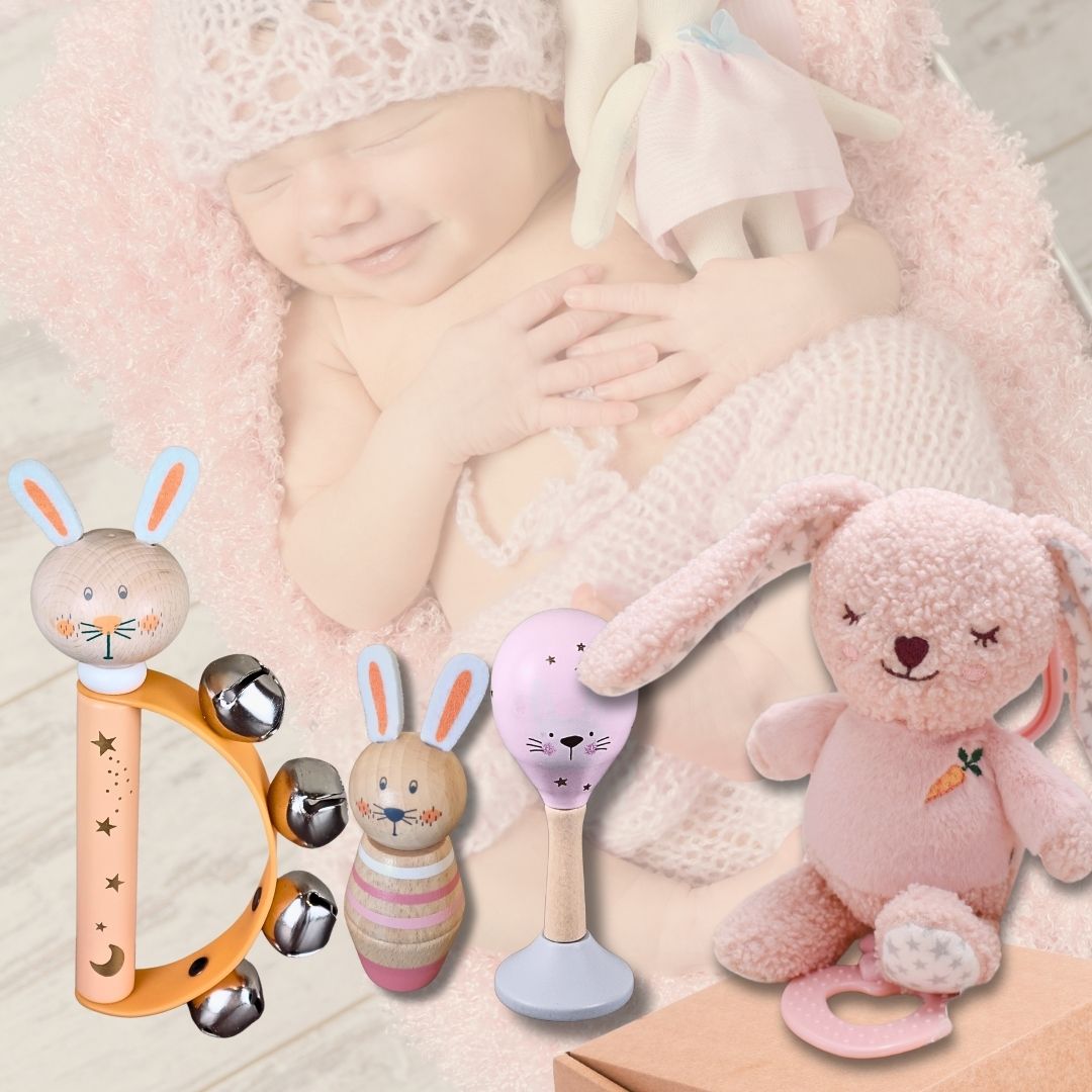 Baby Girl Bunny Gift Set
