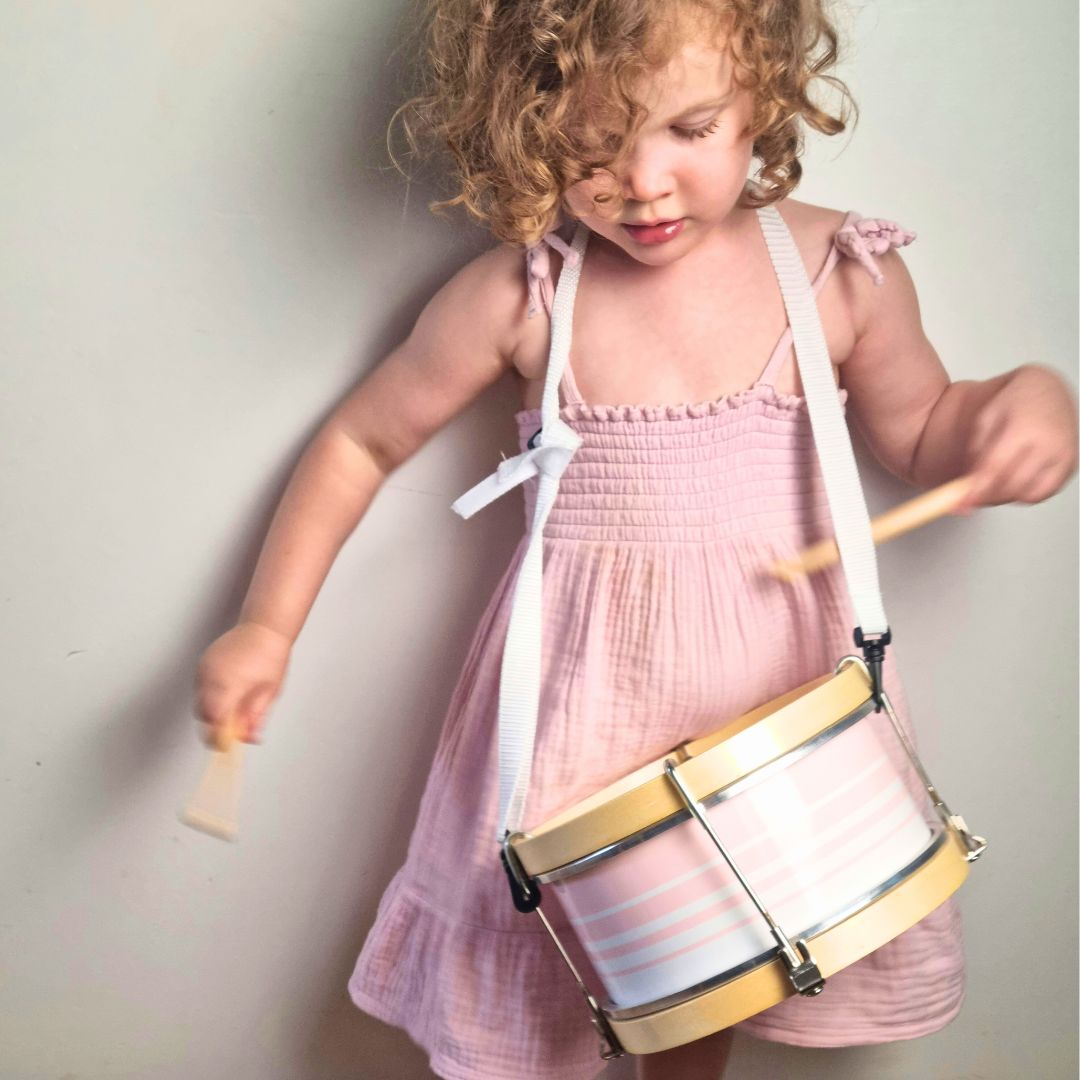 Pink Marching Drum