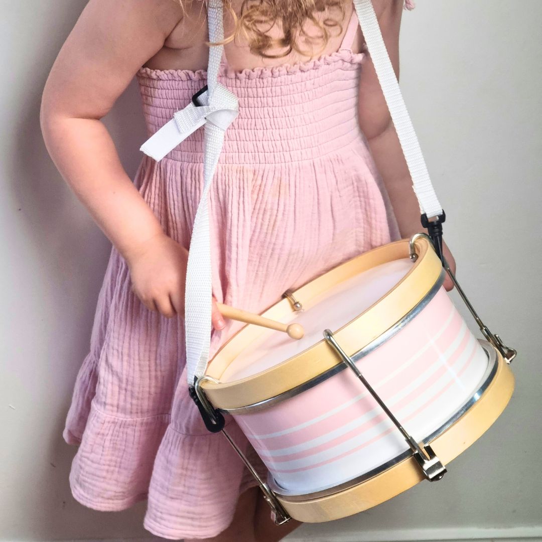 Pink Marching Drum