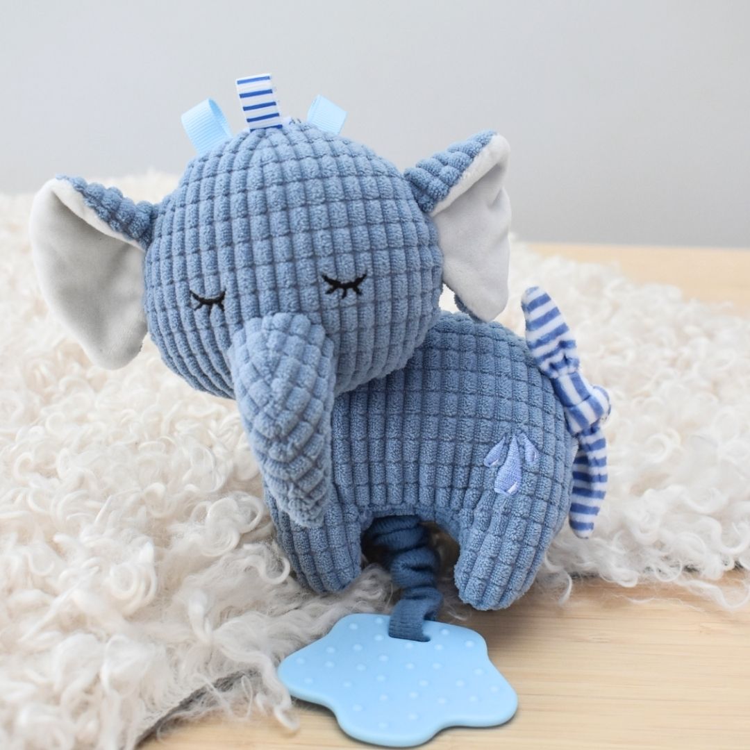 Snuggle Buddy Pram Attachment (Squeak, Jiggle & Teether)
