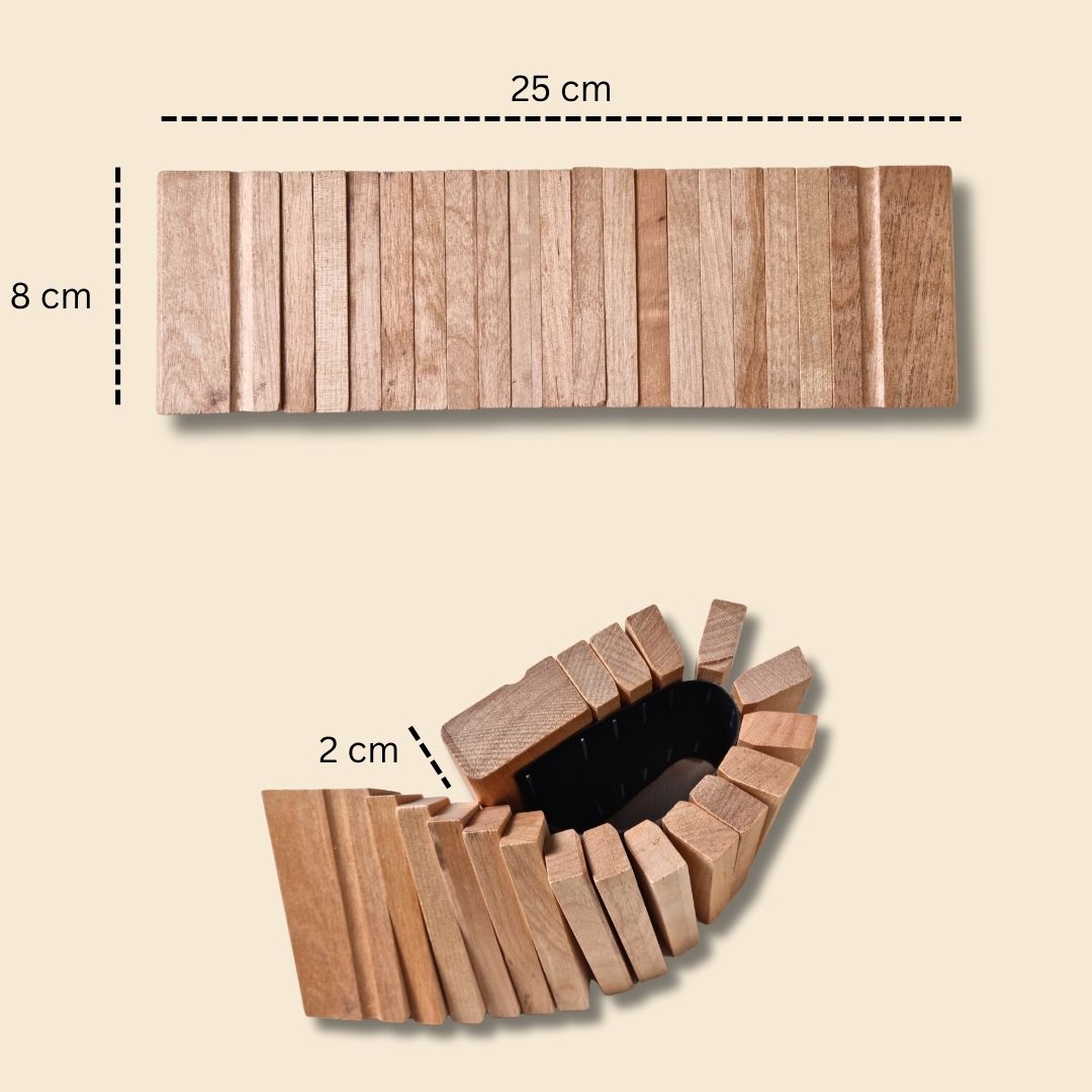 Wooden Clatter Percussion Instrument