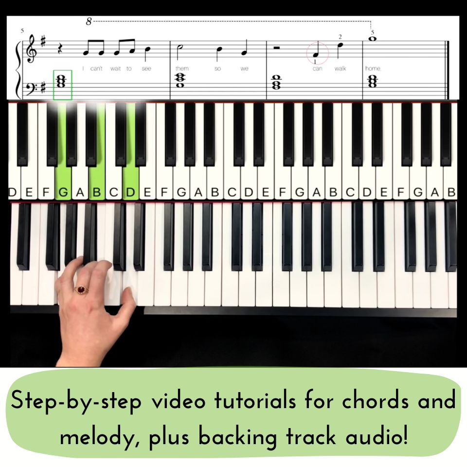 My School Friends - Online Piano Tutorial