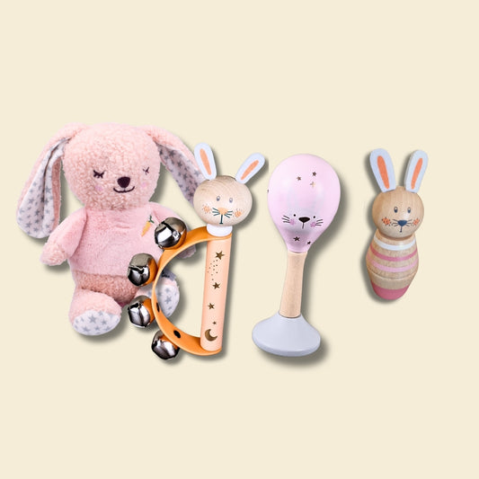 Baby Girl Bunny Gift Set