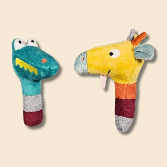 Animal Plush Maracas (Set) - Sneaky Music