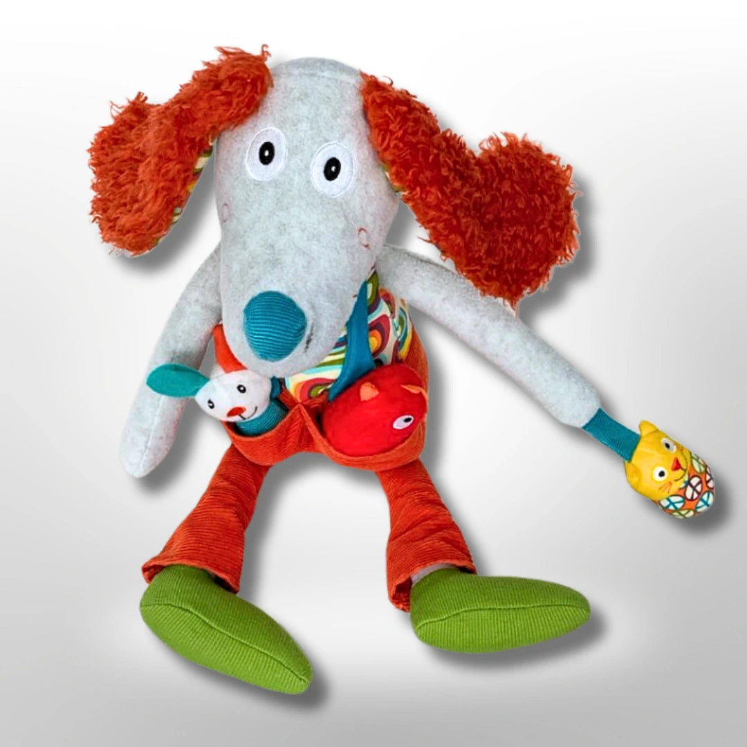 Antoine the Dog Activity Plush Toy - Sneaky Music
