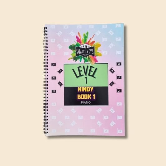Beginner Piano - Kindy Book 1 - Sneaky Music