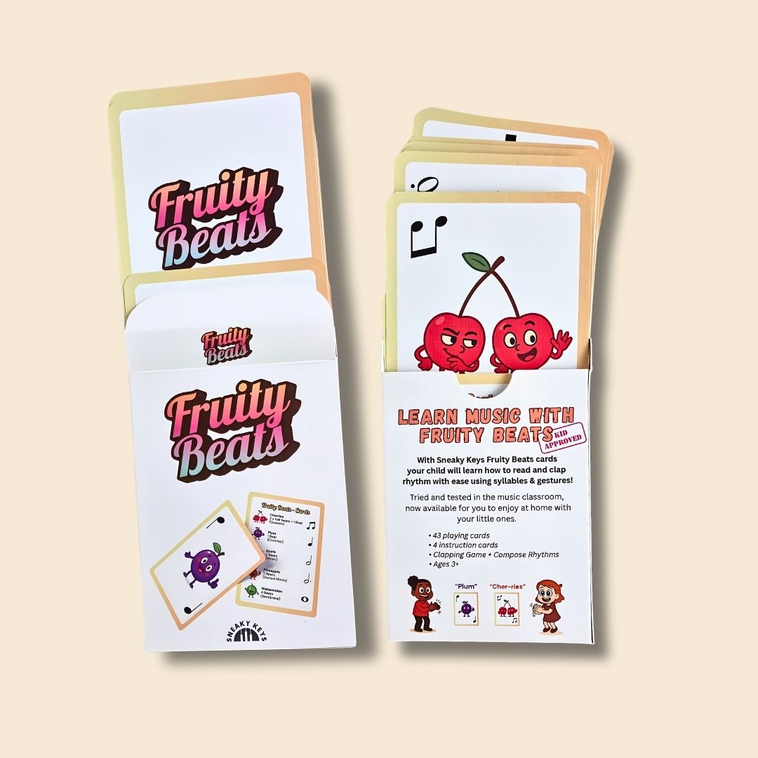 Fruity Beats - Rhythm Game Cards - Sneaky Music