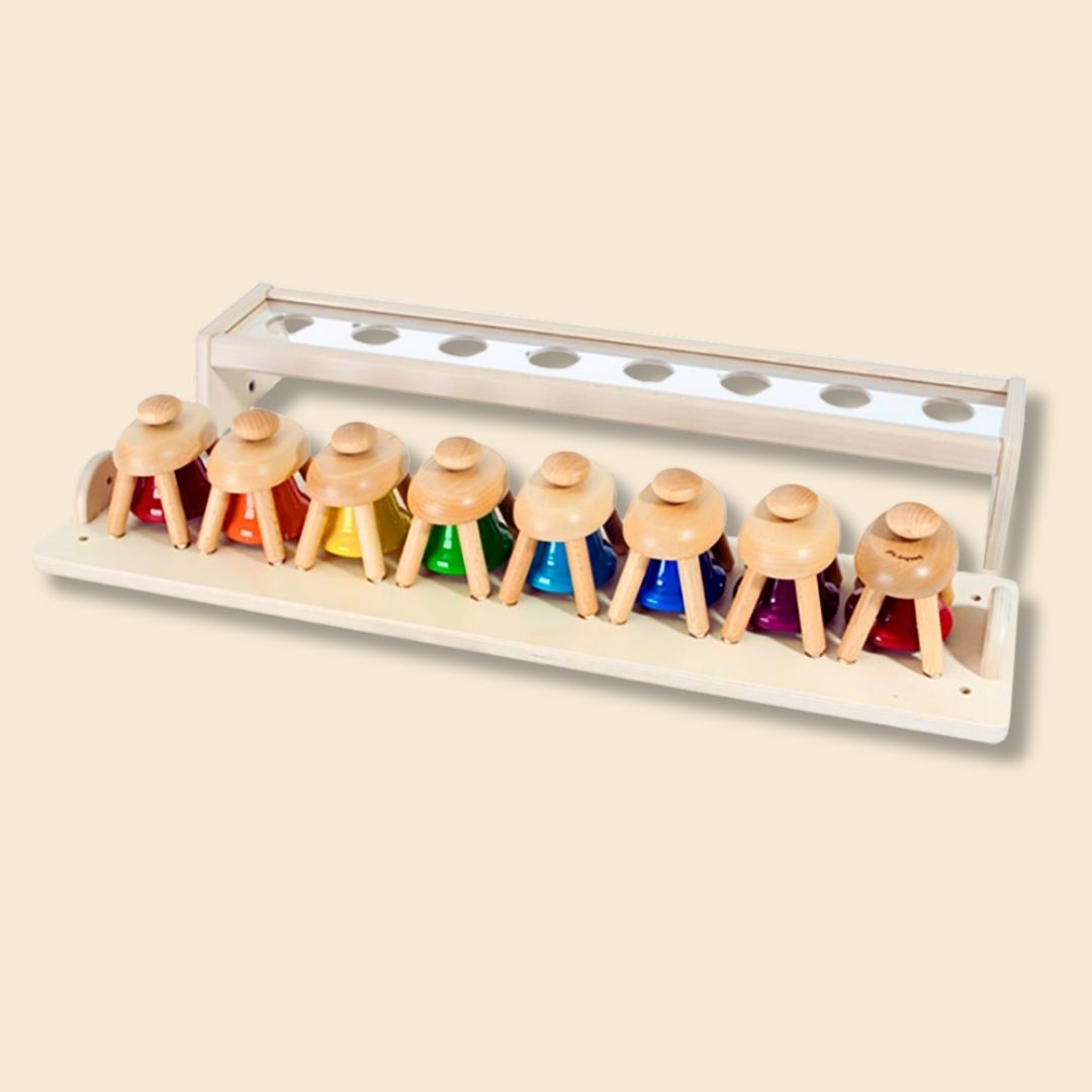 Pat Bells Wooden Display Stand - Sneaky Music