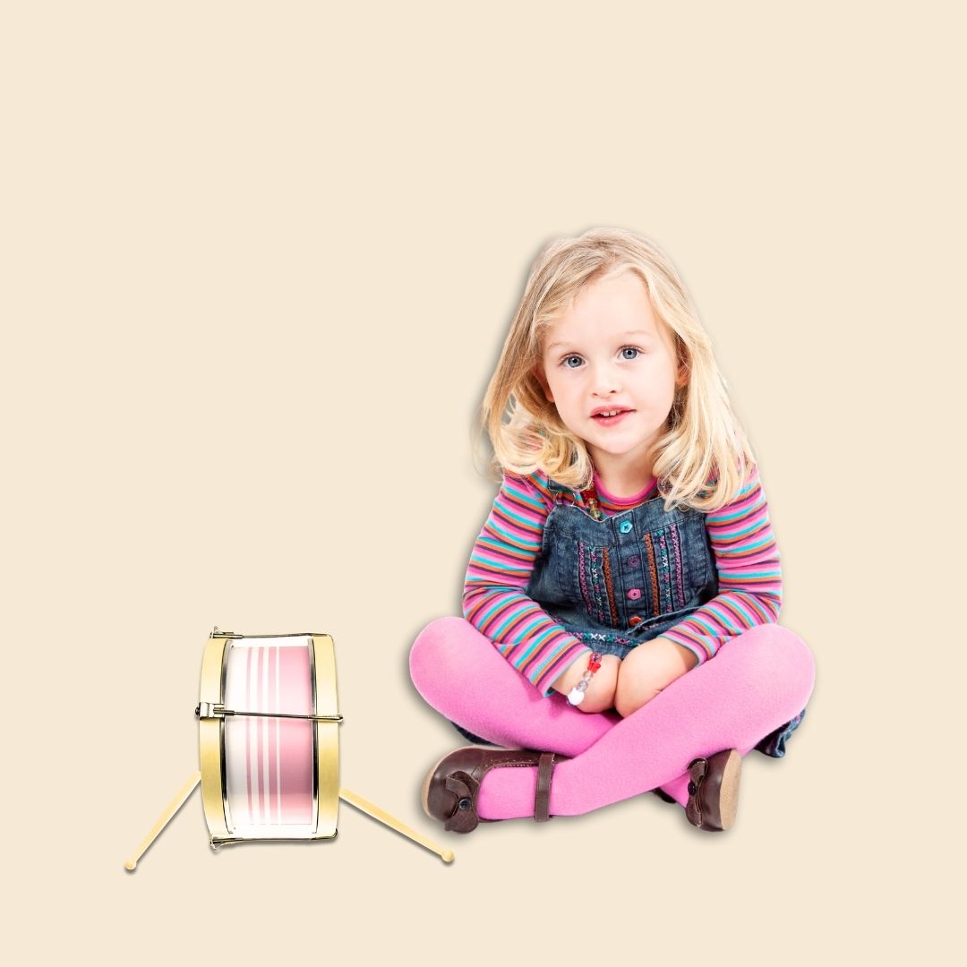 Pink Marching Drum
