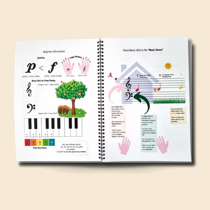 Sneaky Keys Beginner Piano Book for Children