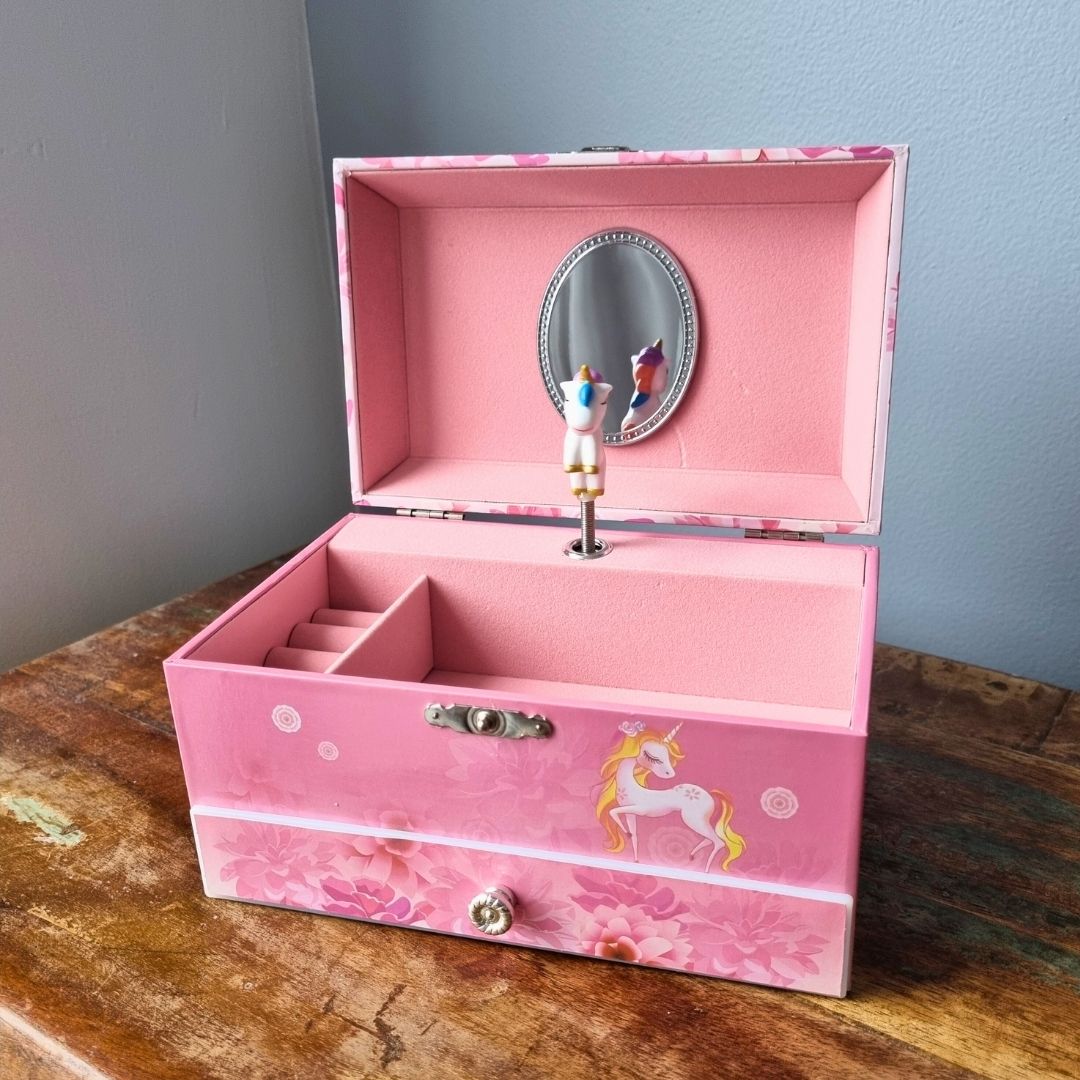 Unicorn Musical Jewellery Box
