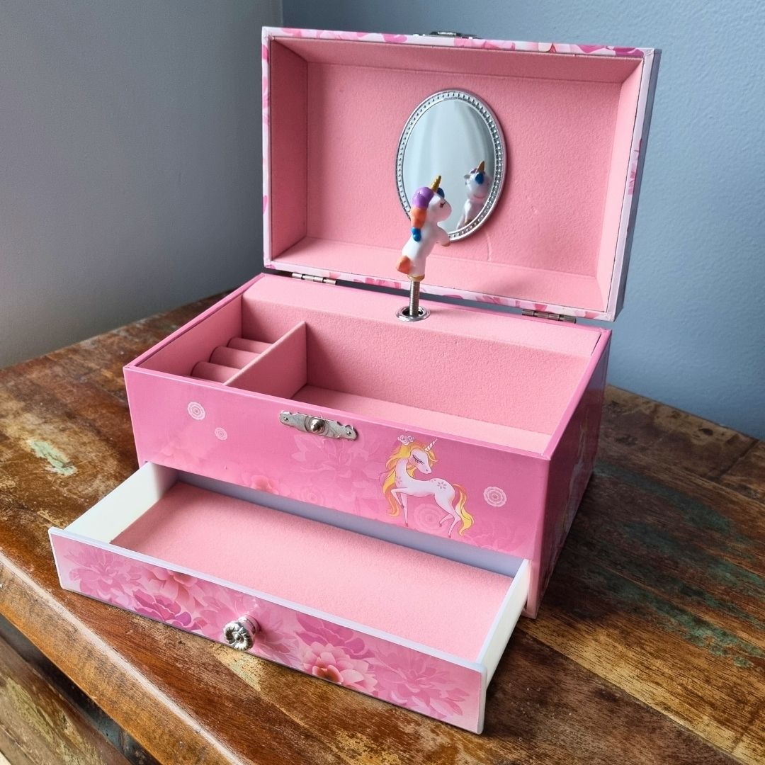 Unicorn Musical Jewellery Box