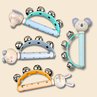 Wooden Animal Handbell - Sneaky Music