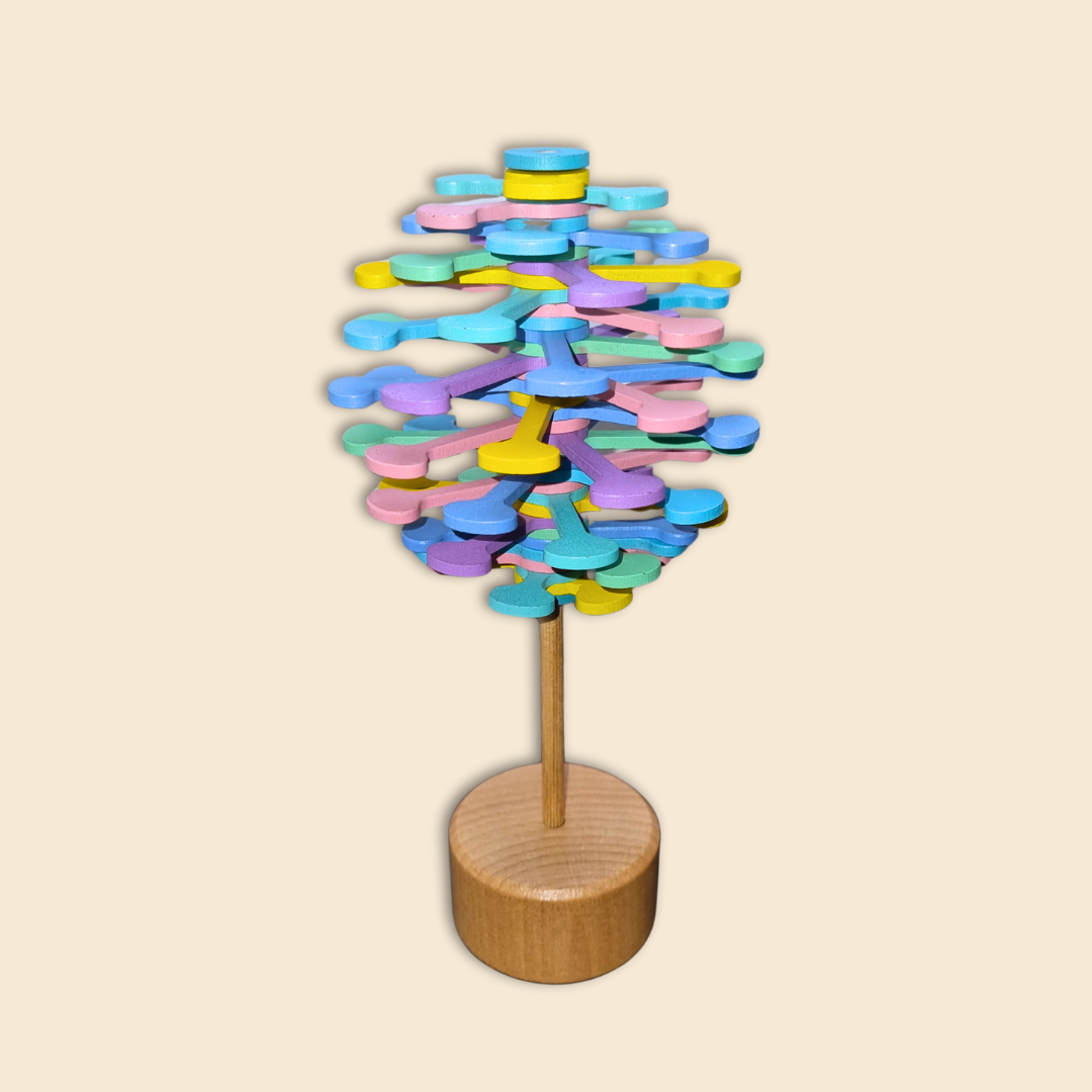 Wooden Spinning Lollipop - Sneaky Music