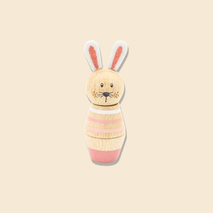 Wooden Screw & Match Mini Animal Toy
