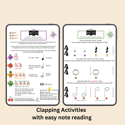 eBook Sneaky Keys Preschool Music – Rhythm & Beat