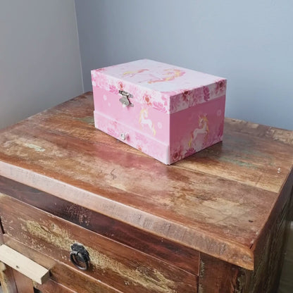 Unicorn Musical Jewellery Box