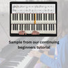 Sneaky Keys learning piano online sample video