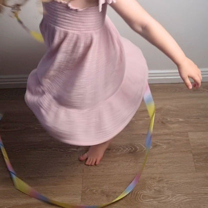 Unicorn Rainbow Dance Ribbon Stick
