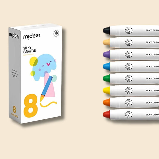 Silky Crayon-8 Colour Set